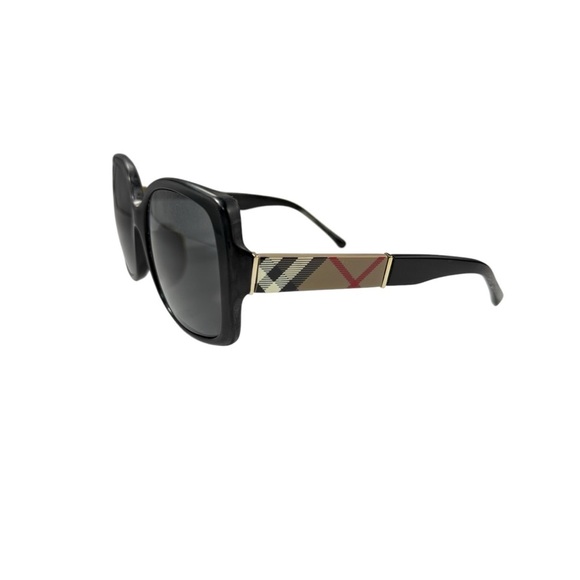 Burberry B4160 343318G 58 17 135 3N round oversized capsule wardrobe nova check - Picture 1 of 10